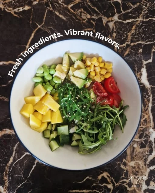 Veggie Poke Bowl bei SIYU
