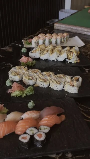 Sushi Zubereitung bei SIYU