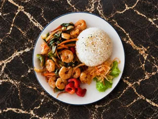 GARNELEN WOK