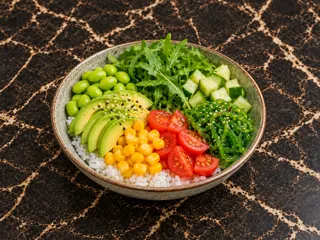 KI-generiertes Beispielbild: Veggie Bowl